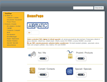 Tablet Screenshot of air-matic.net